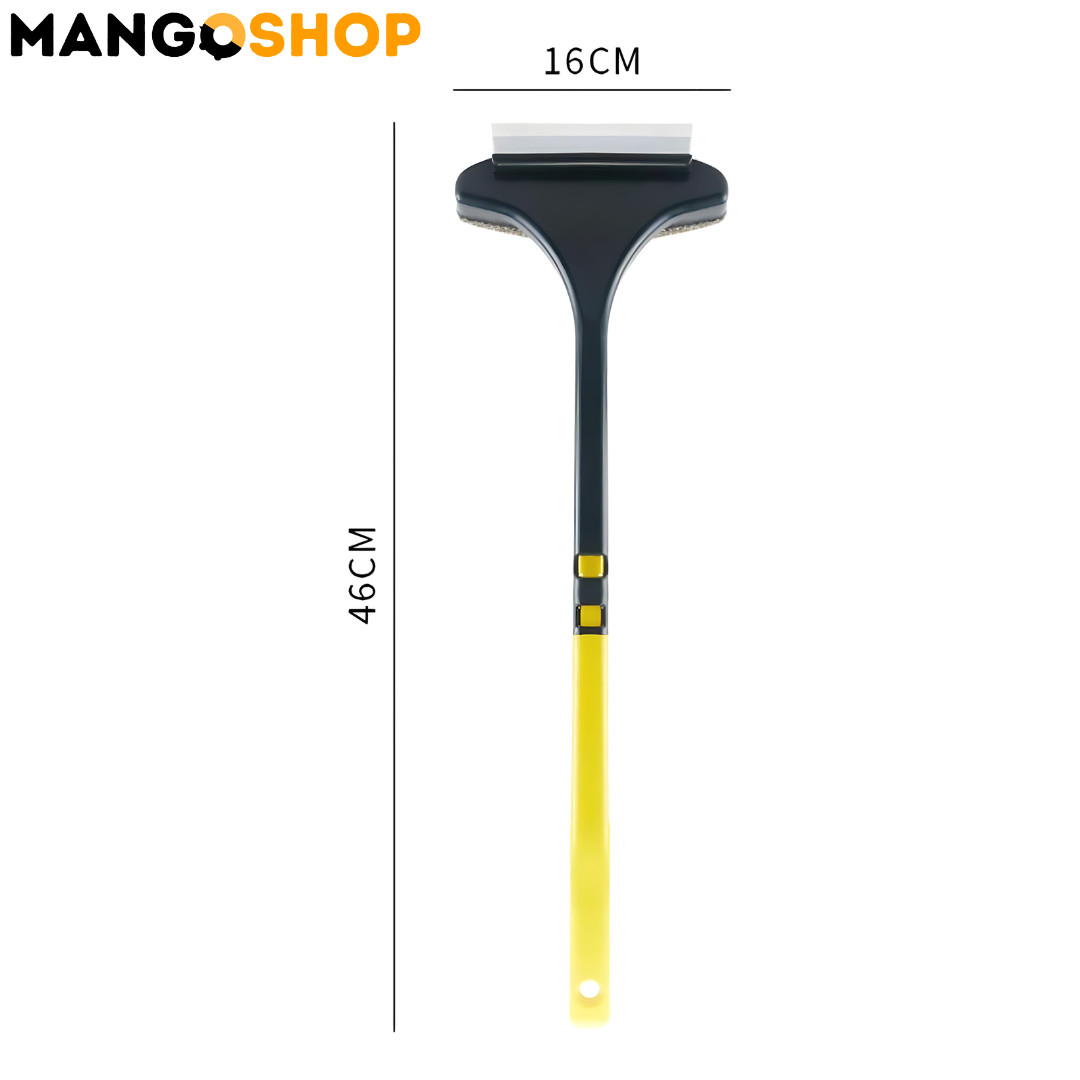2u1 Teleskopska cetka za brisanje prozora i ciscenjeenje mrezice sa strugacem - rs-mangoshop.com
