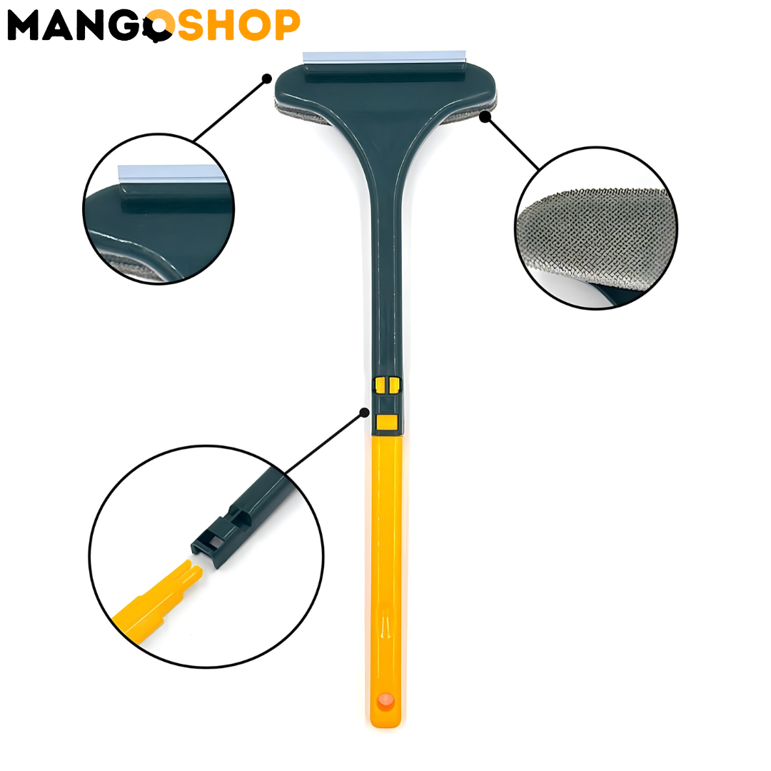 2u1 Teleskopska cetka za brisanje prozora i ciscenjeenje mrezice sa strugacem - rs-mangoshop.com