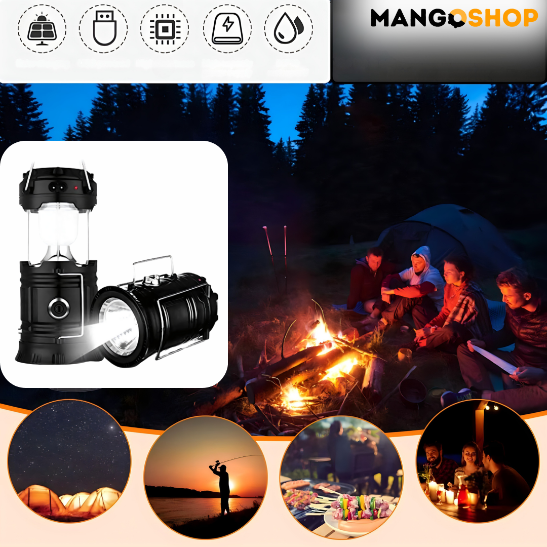 2u1 Solarni fenjer i powerbank - rs-mangoshop.com