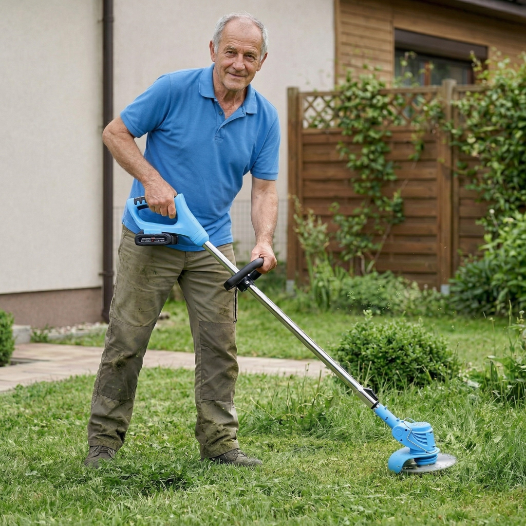 Aku trimer za travu sa točkićima - rs-mangoshop.com
