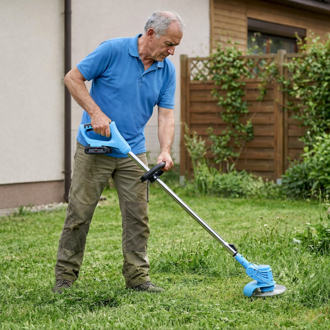 Aku trimer za travu sa točkićima - rs-mangoshop.com
