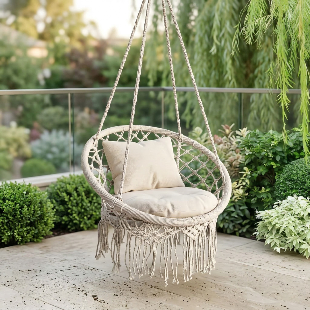 Boho ljuljaška za sedenje