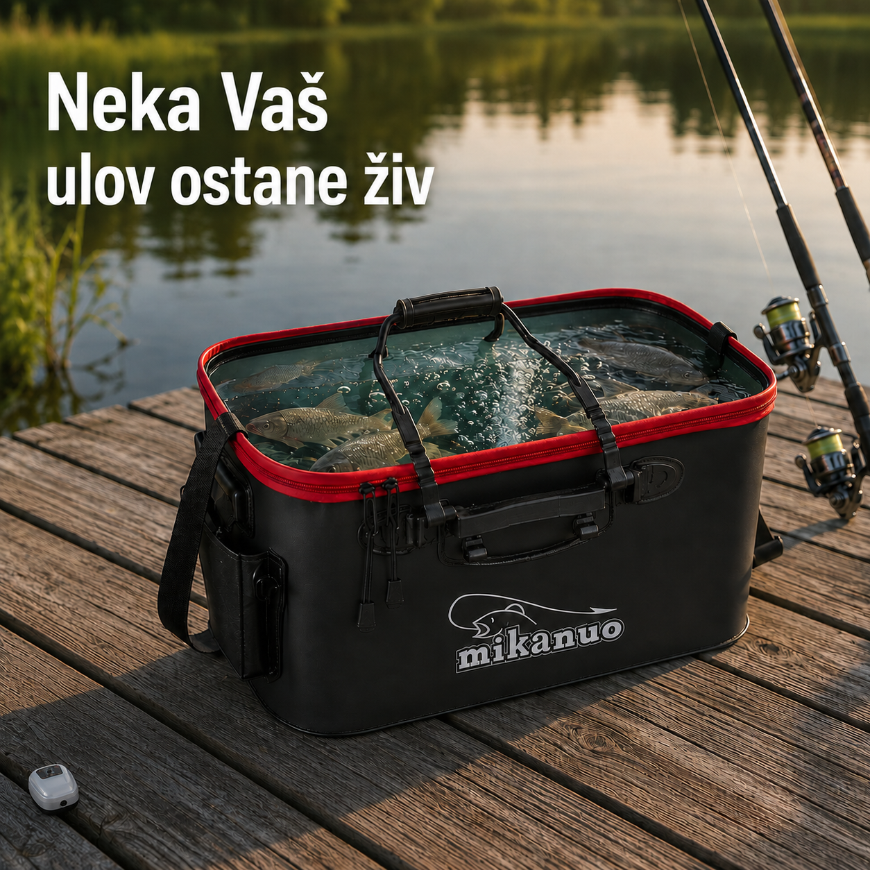 Sklopiva korpa za pecanje