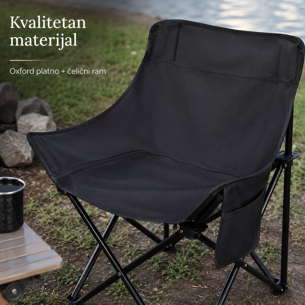 Sklopiva kamp stolica 1+1 GRATIS!