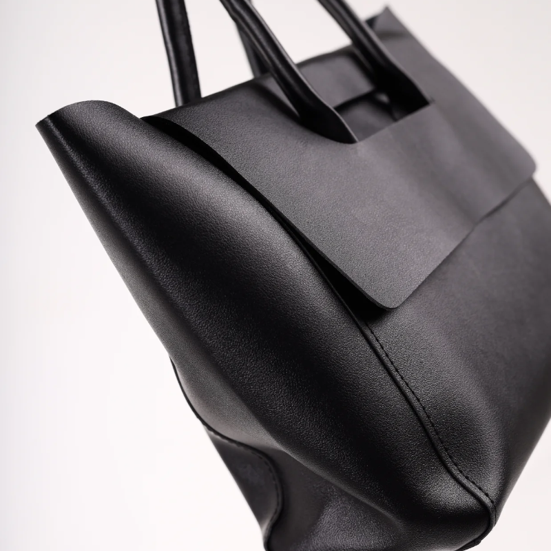 Crna sofisticirana torba na preklop KA014 - rs-mangoshop.com