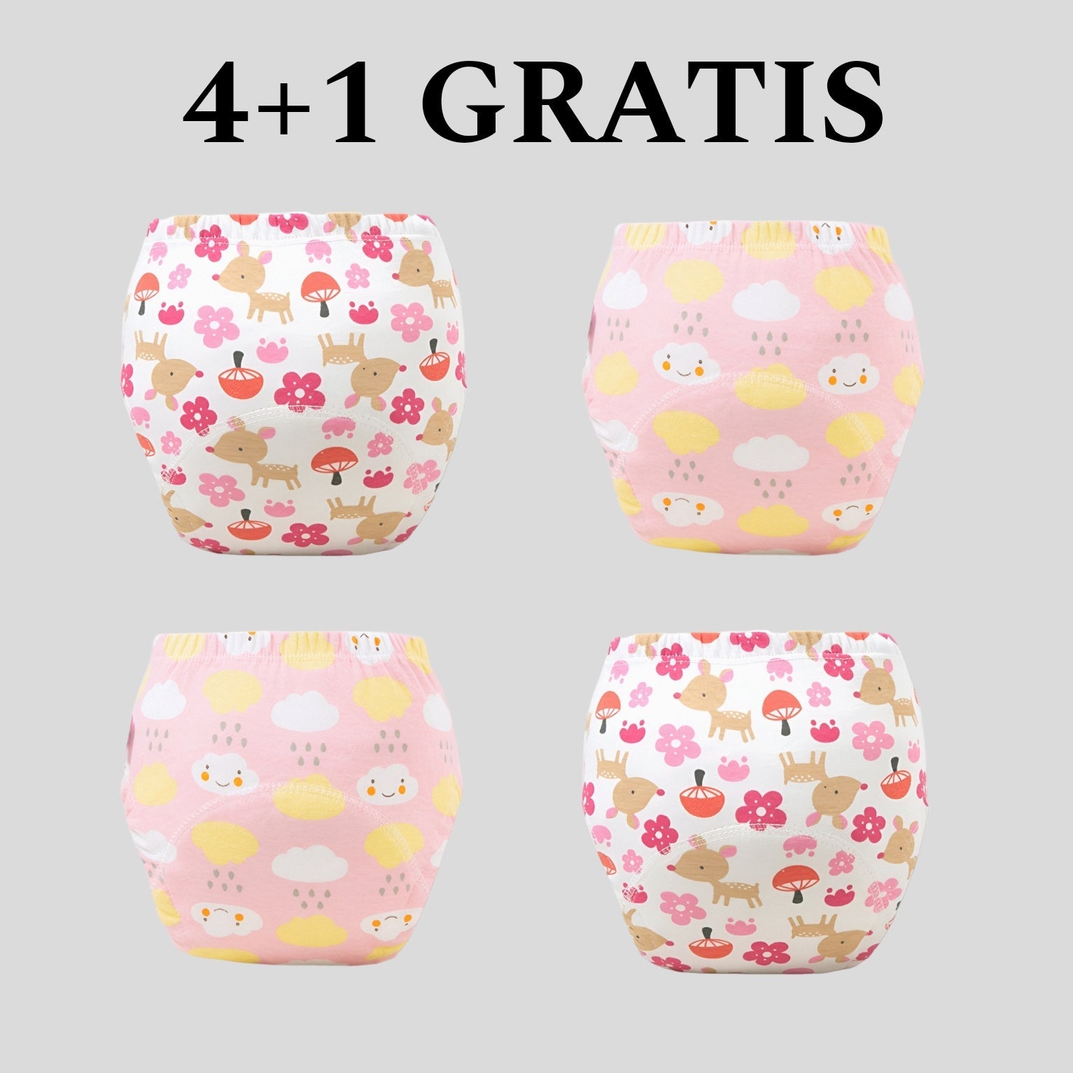 Gacice za odvikavanje 4+1 GRATIS (setovi za devojcice) - rs-mangoshop.com