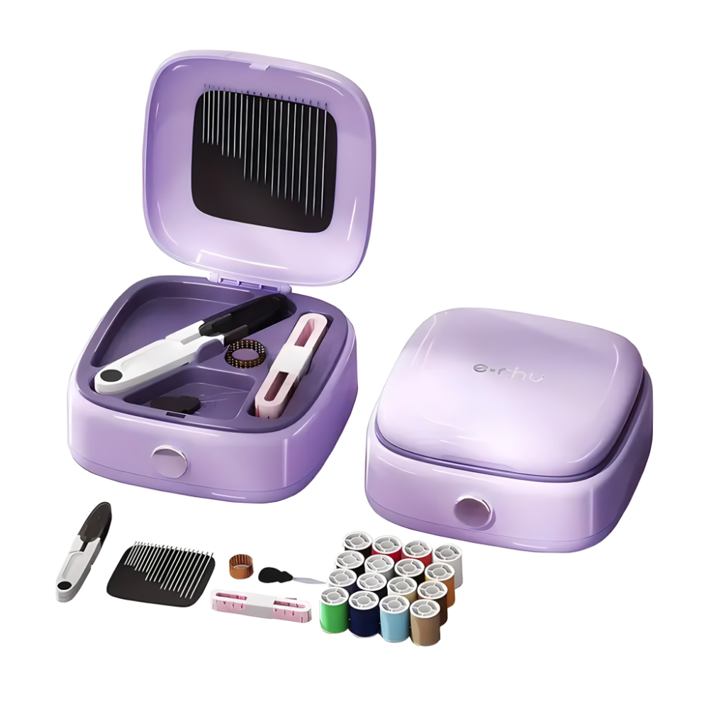 Komplet za sivenje sa magnetnom podlogom za igle i raznim koncima - rs-mangoshop.com