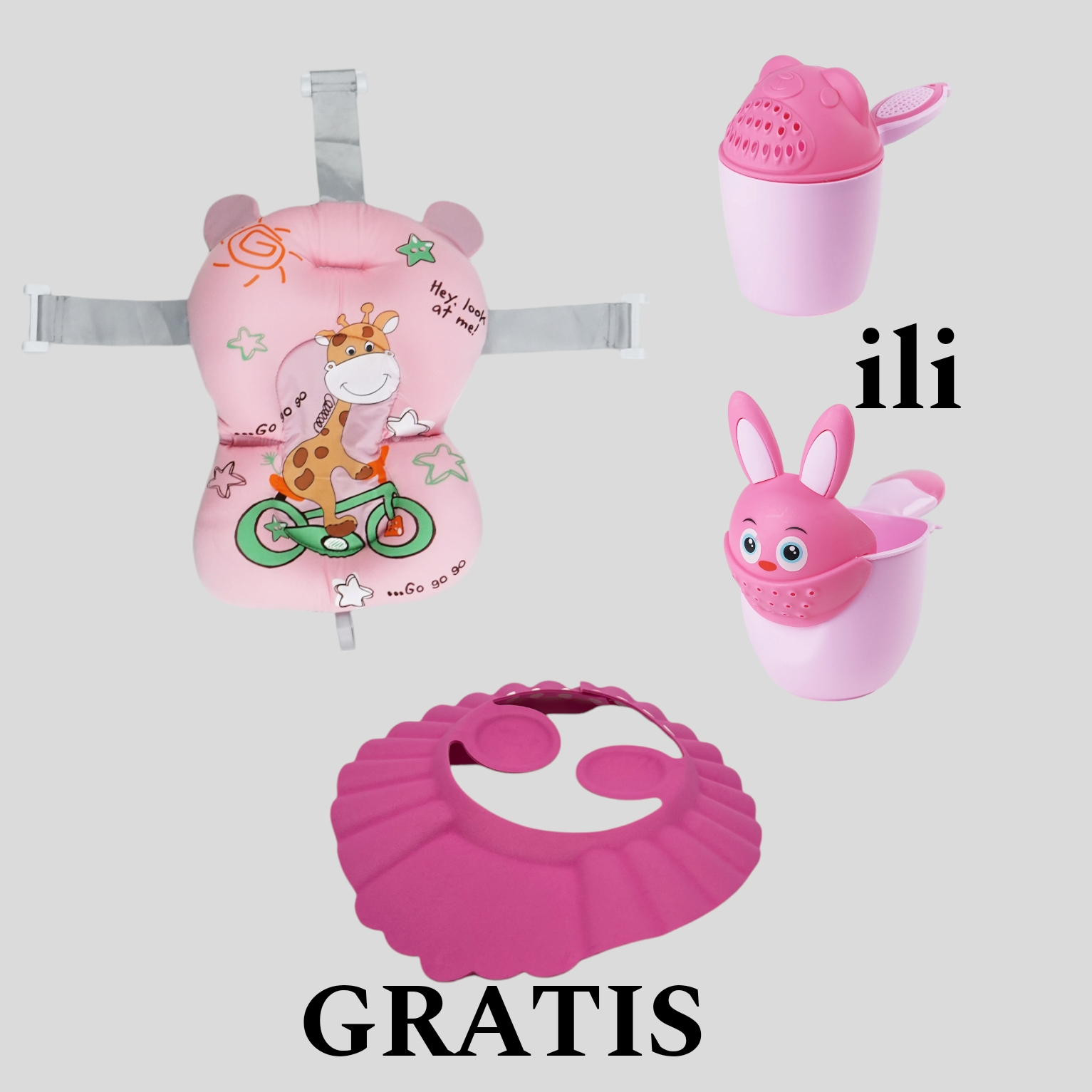 Kupanjac set za devojcice (jastuk + bokal + kapa gratis) - rs-mangoshop.com