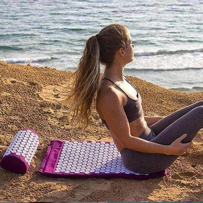 Masažna akupresurna podloga s jastukom | ACUMAT