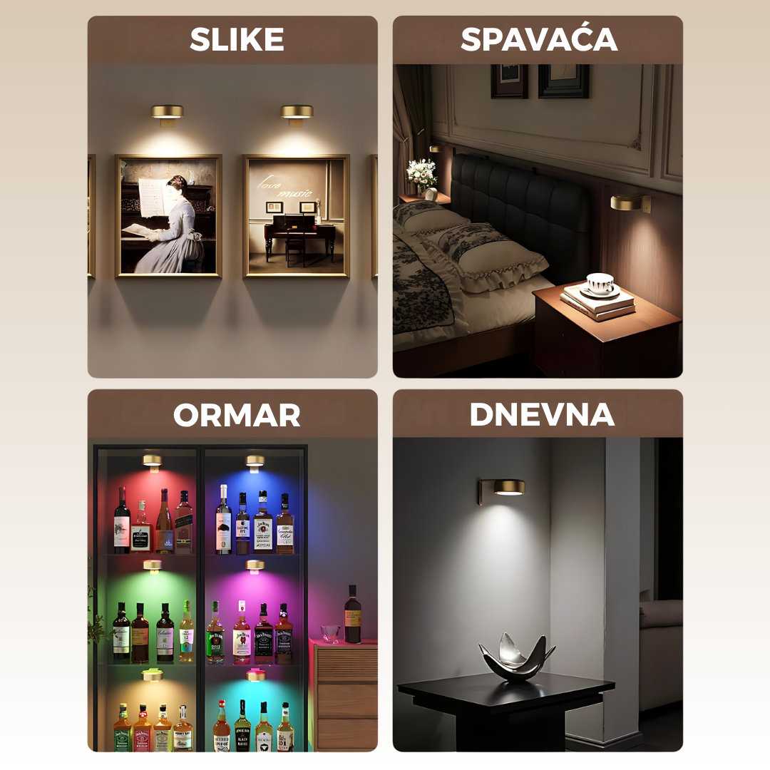 Magnetne LED lampe za slike - rs-mangoshop.com