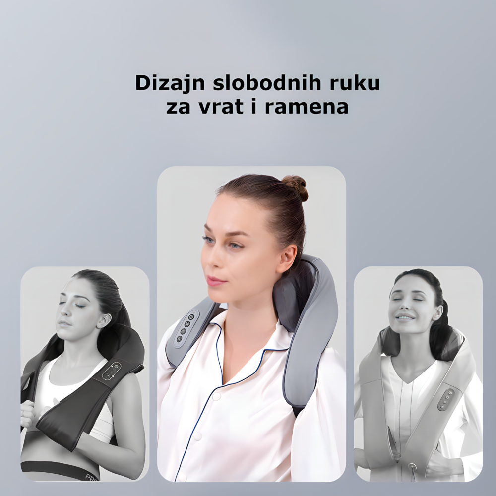 Masazer za vrat i ramena sa grejacem - rs-mangoshop.com