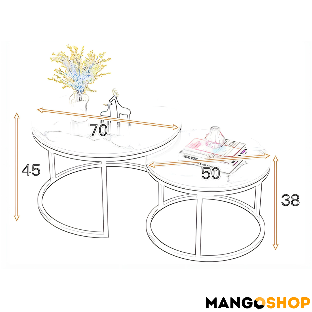 Okrugli stocici - mermer - rs-mangoshop.com
