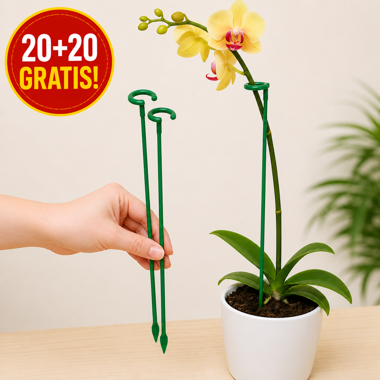Nosači za biljke (20kom)+20kom GRATIS