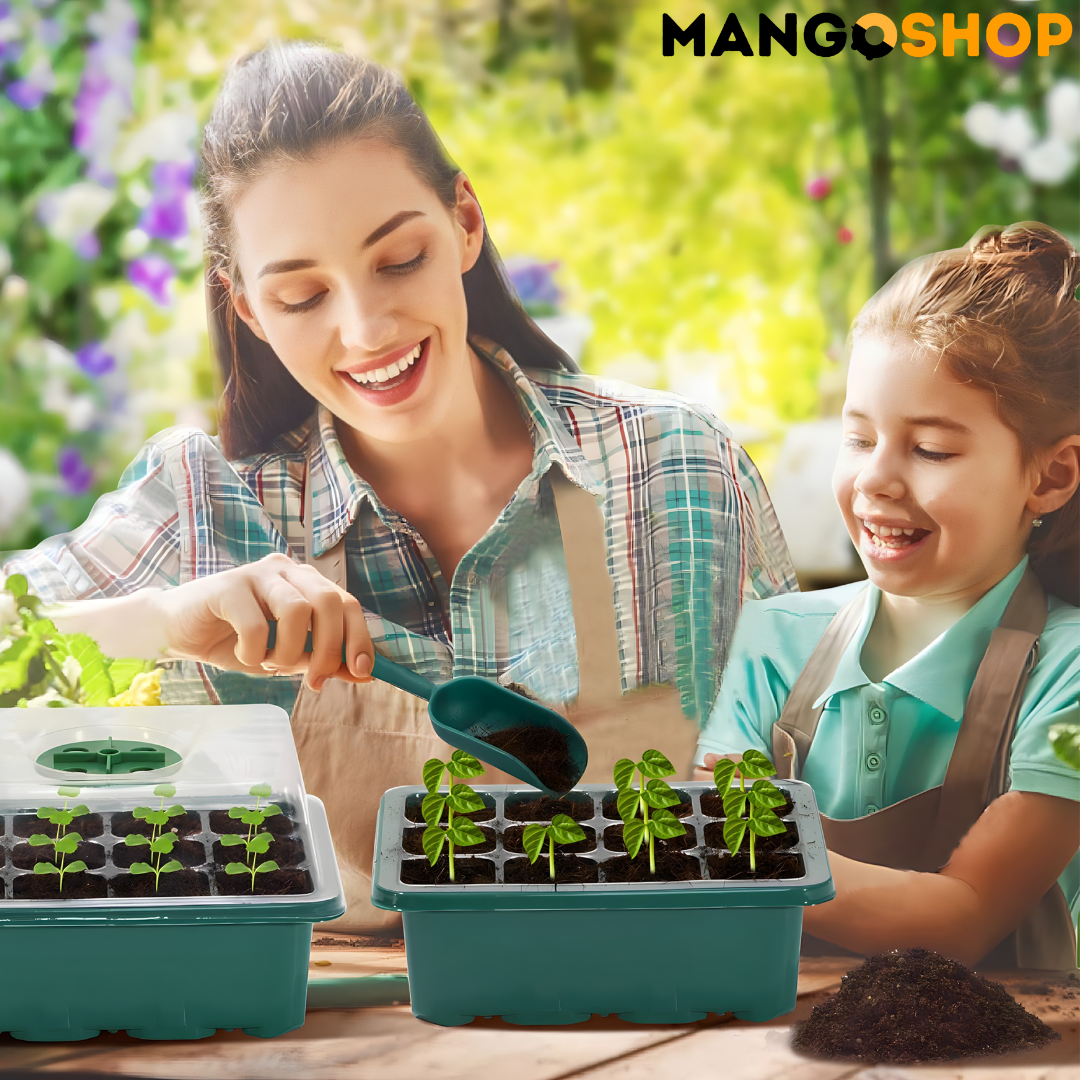 Set za rasad i klijanje biljaka sa podesivom ventilacijom – rs-mangoshop.com