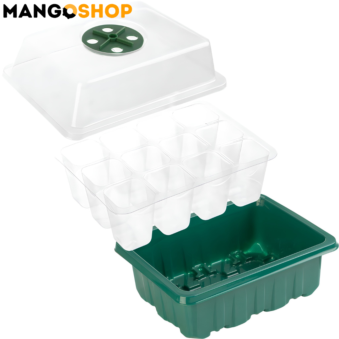 Set za rasad i klijanje biljaka sa podesivom ventilacijom – rs-mangoshop.com