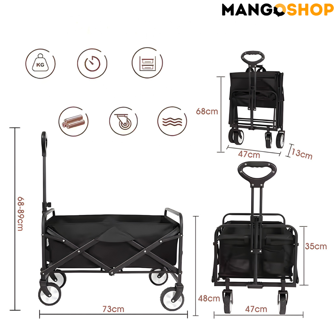 Sklopiva kolica velikog kapaciteta - rs-mangoshop.com