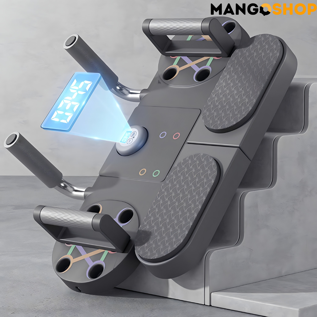 Tabla za sklekove i plank + elasticne trake za vezbanje - rs-mangoshop.com