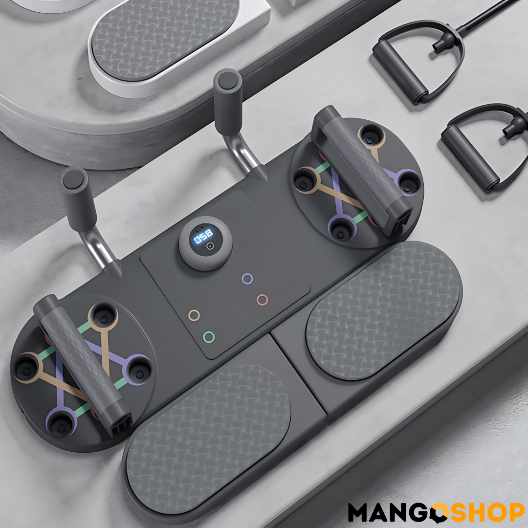 Tabla za sklekove i plank + elasticne trake za vezbanje - rs-mangoshop.com