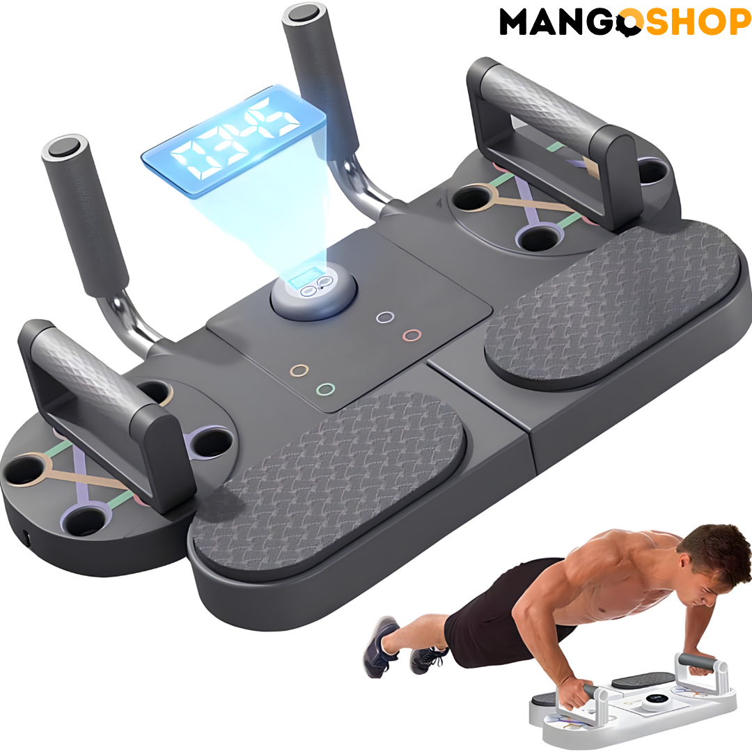 Tabla za sklekove i plank + elasticne trake za vezbanje - rs-mangoshop.com