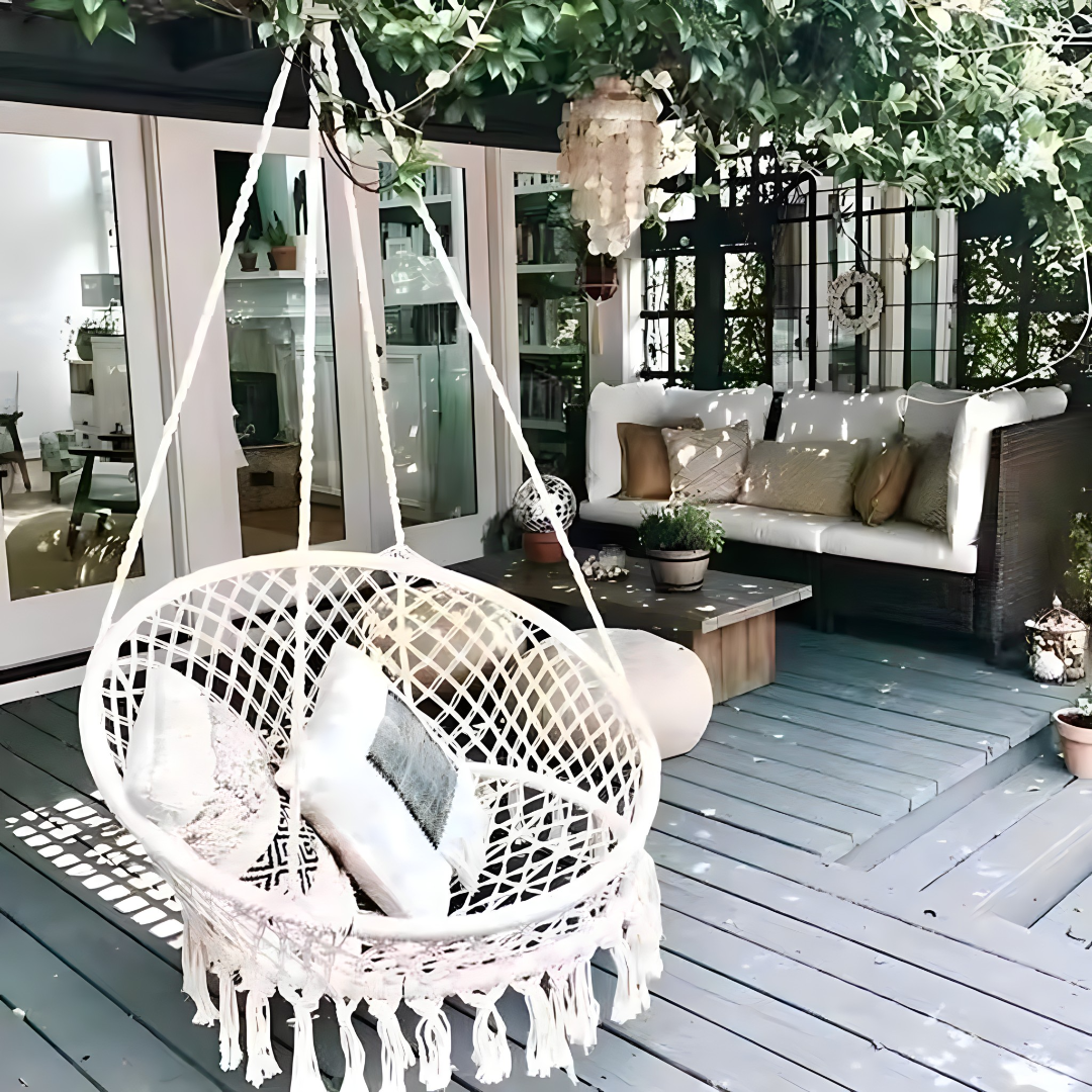 Boho ljuljaška za sedenje