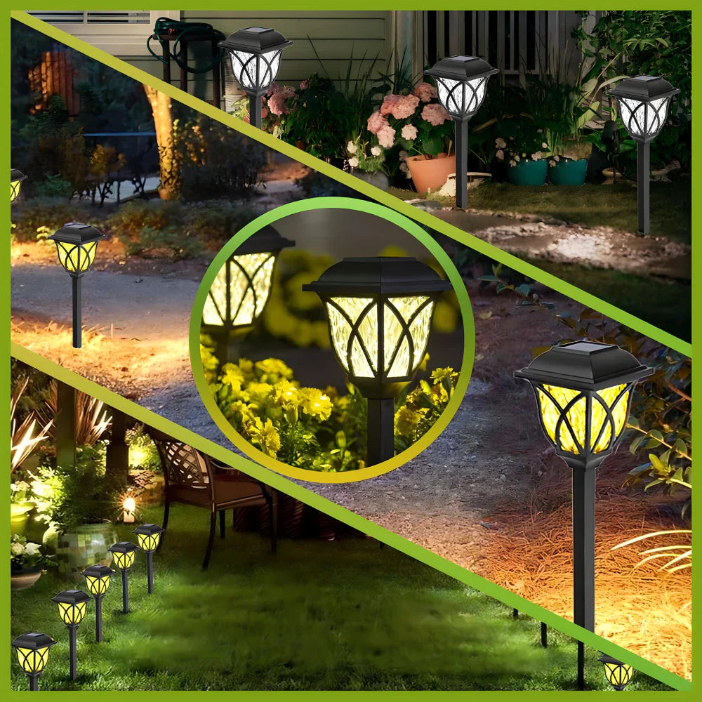 Baštenske solarne lampe - 2 komada