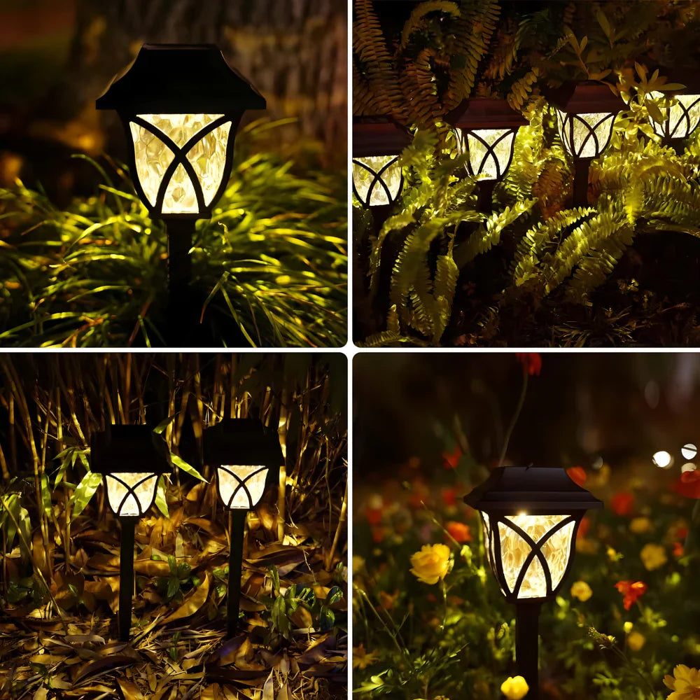 Baštenske solarne lampe - 2 komada