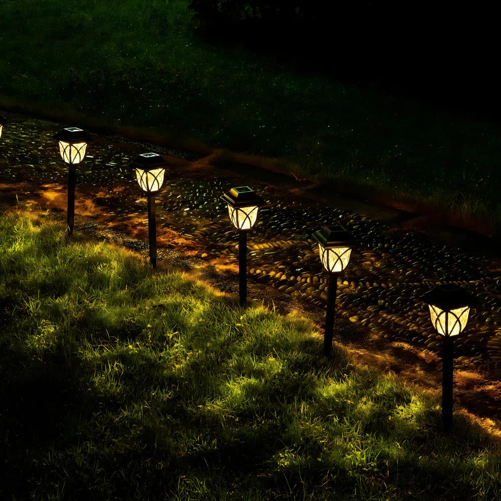 Baštenske solarne lampe - 2 komada