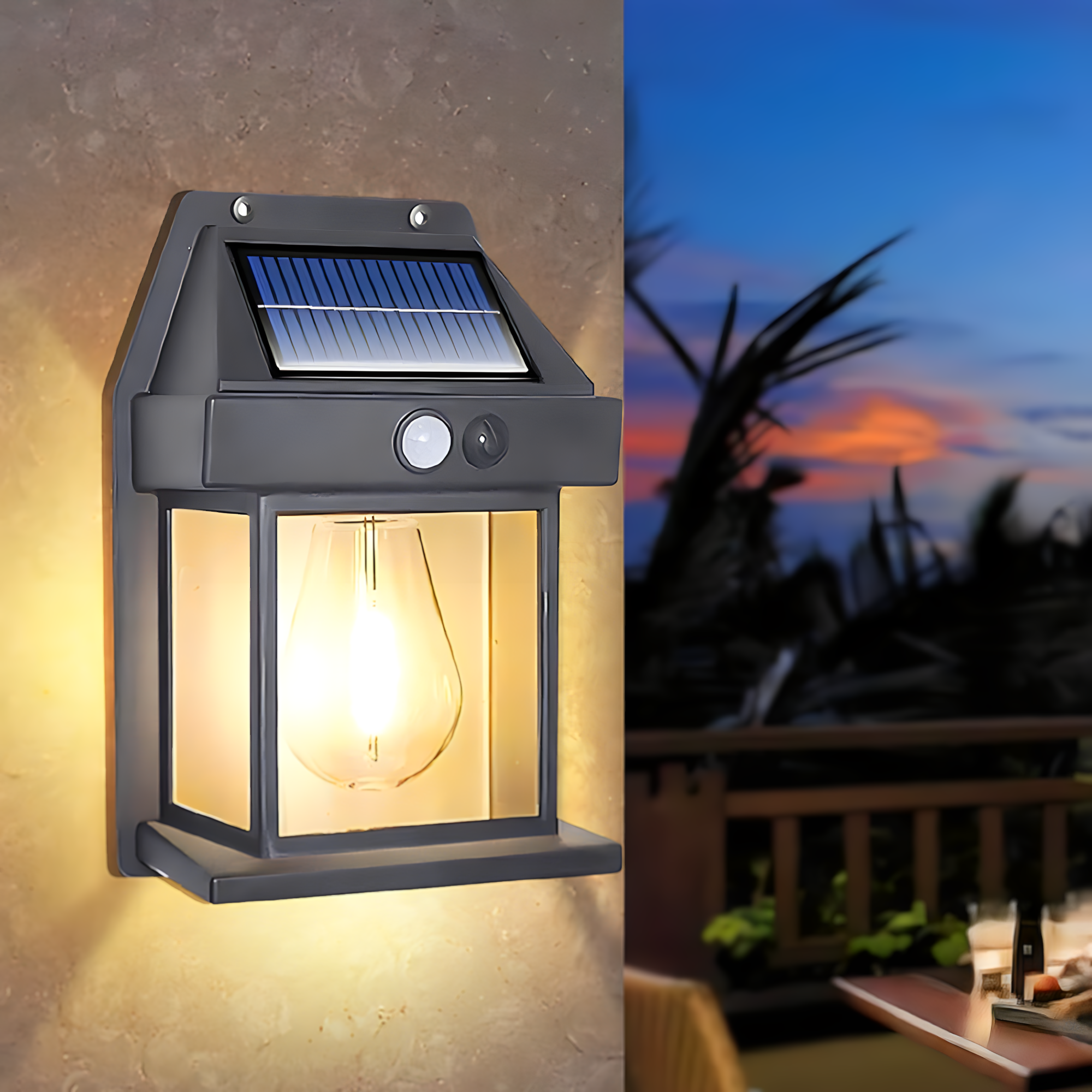 Solarna lampa sa senzorom na pokret | FLUXLAMP