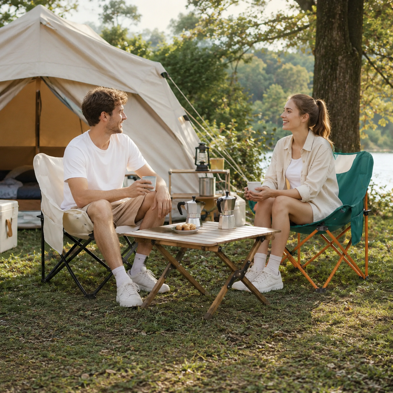 Sklopiva kamp stolica 1+1 GRATIS!