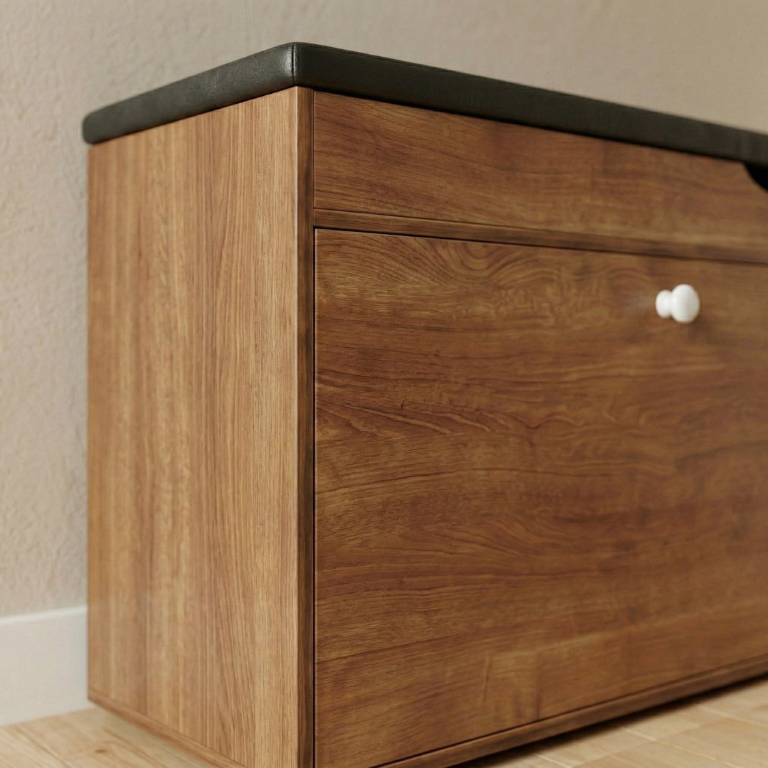 Cipelarnik sa tapaciranim sedištem