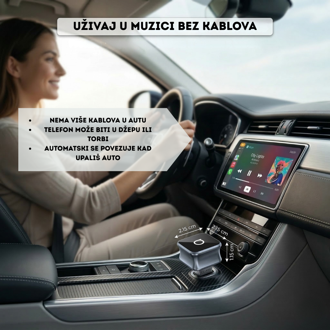 Bežični CarPlay i Android Auto adapter