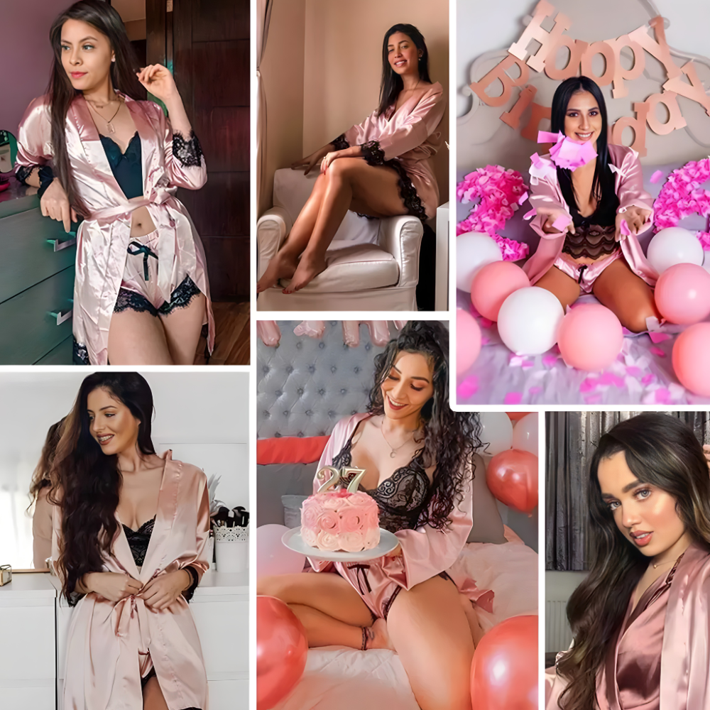 Komplet za spavanje - cipkasti ves - Pametna Kupovina