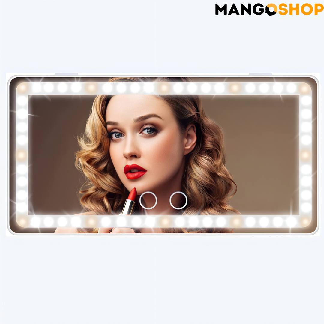 LED ogledalo za sminkanje u autu - rs-mangoshop.com