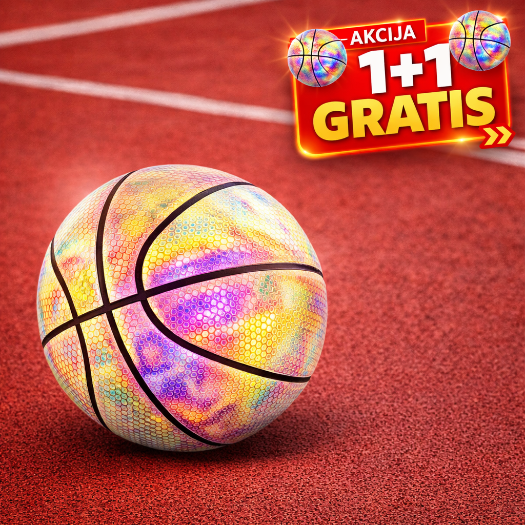 Hologramska košarkaška lopta | FLASHBALL 1+1 GRATIS