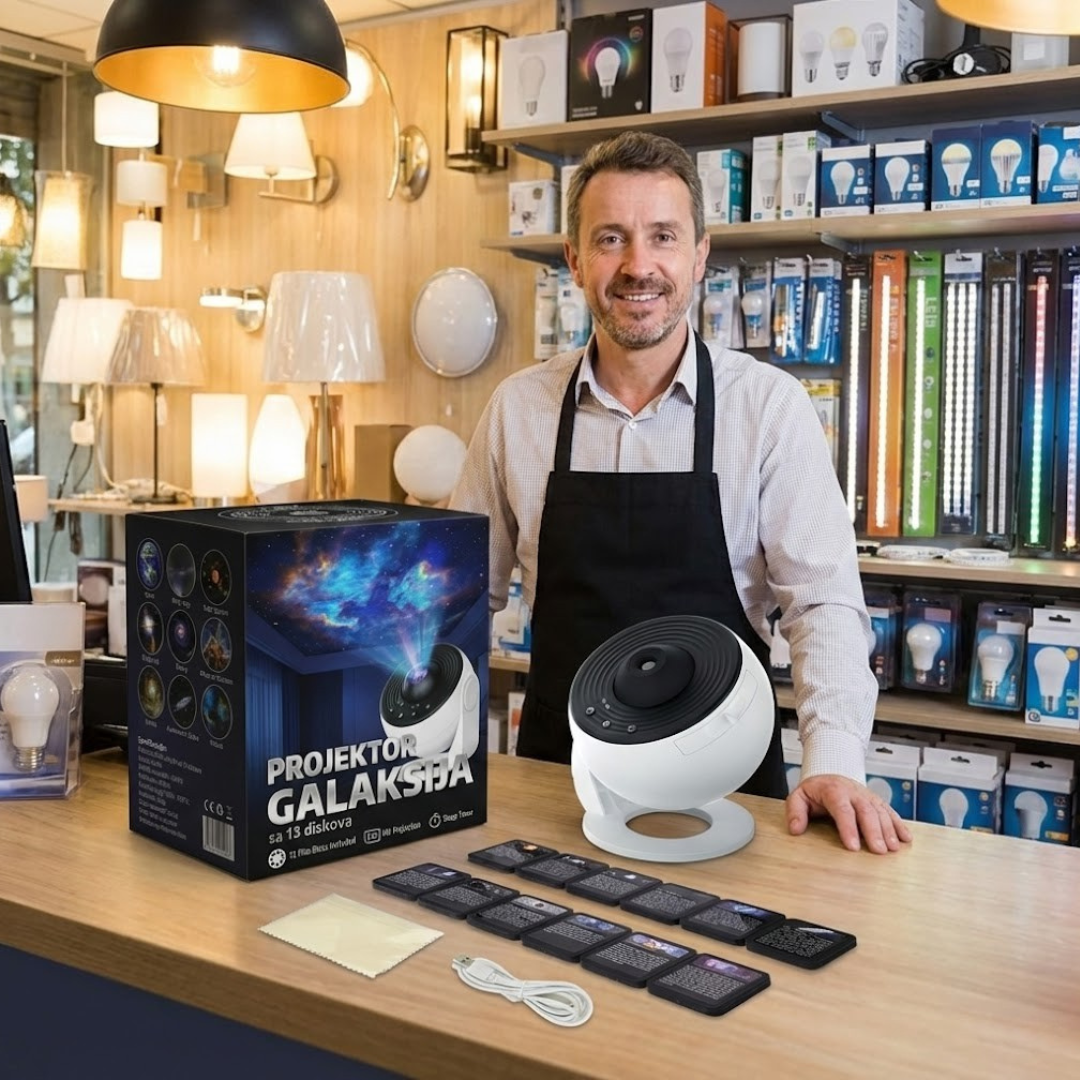 Projektor Galaksija + 13 diskova gratis - Pametna Kupovina