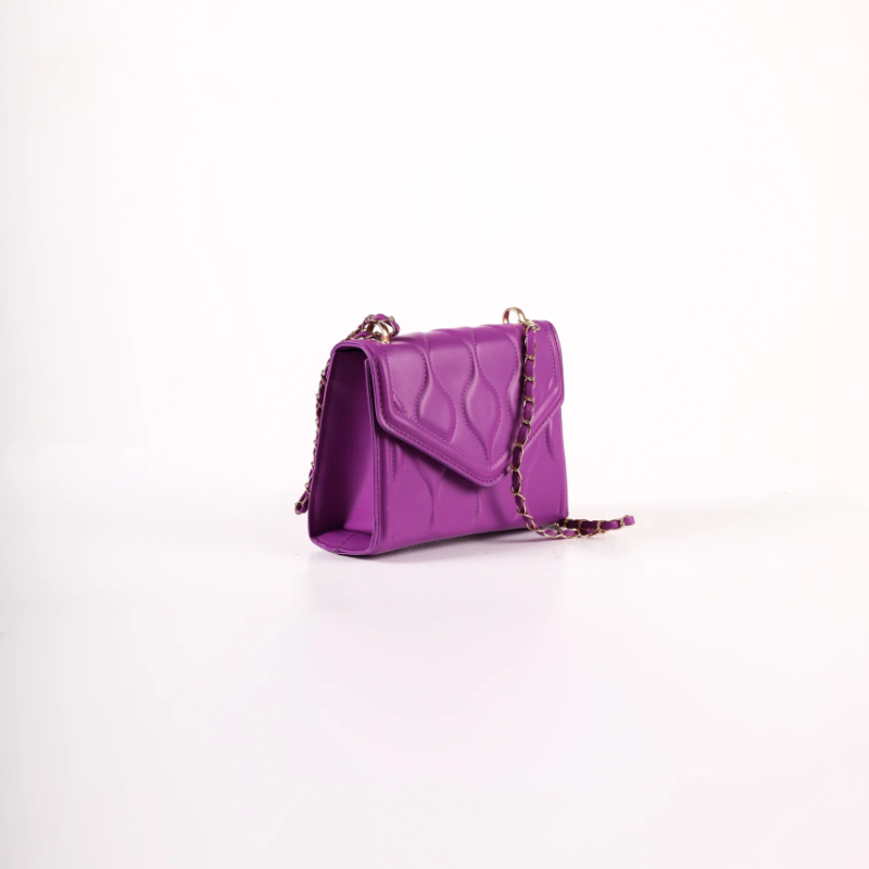 Purple kockasta torbica KA024 - rs-mangoshop.com