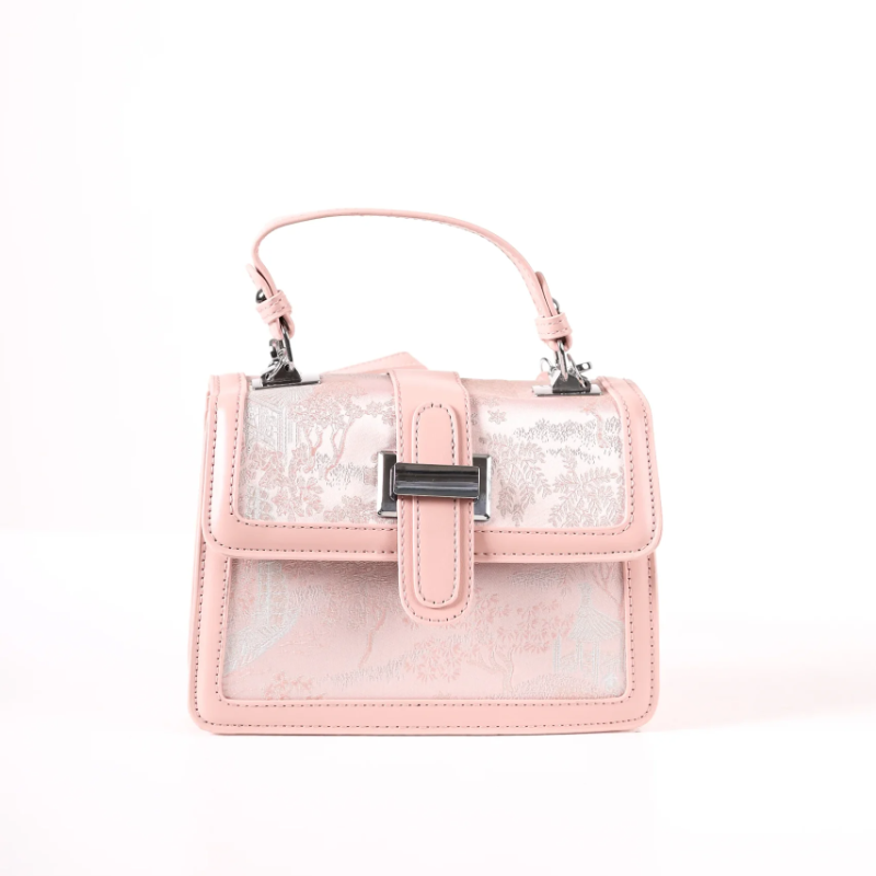 Roze cvetna torbica KA07 - rs-mangoshop.com