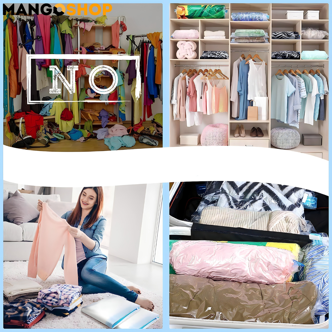 Samokompresione vakuumske kese – usteda prostora  bez usisivaca - rs-mangoshop.com