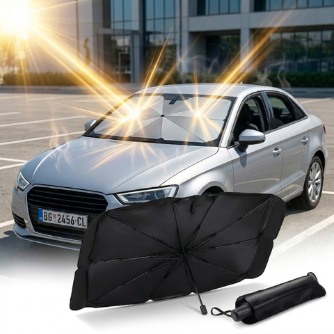 Kišobran za šoferšajbnu automobila - 1+1 GRATIS akcija