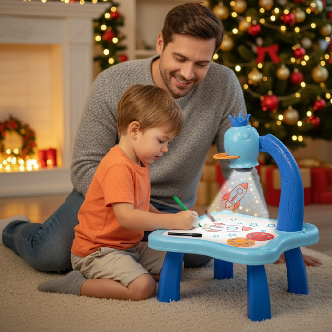 Stočić za crtanje sa projektorom